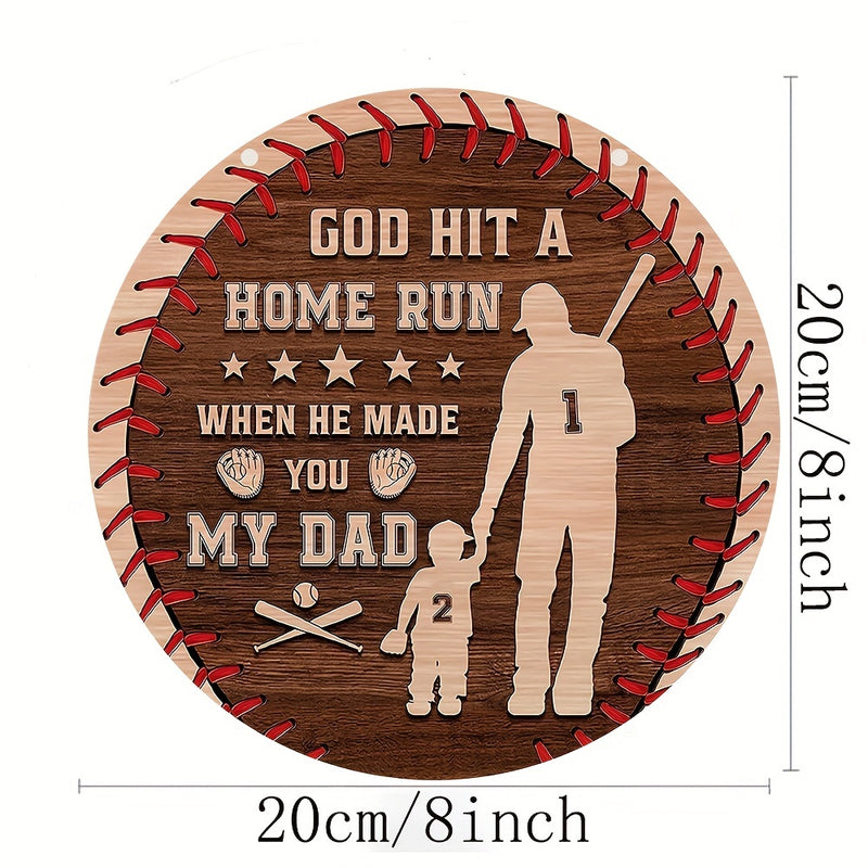 Baseball Wooden Sign， Gift For Baseball Lovers