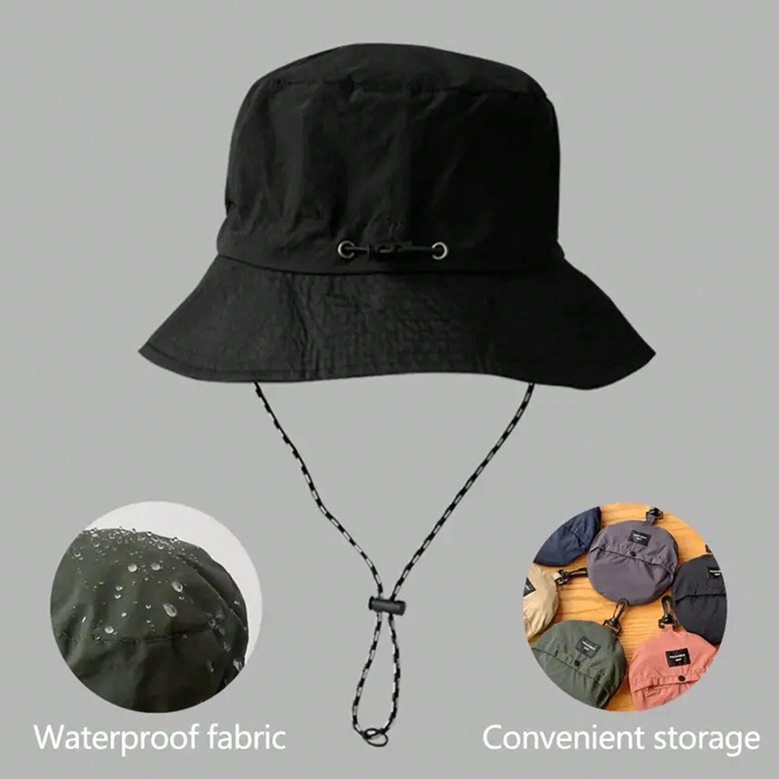 Waterproof, Quick-Drying, Fisherman's Hat, Outdoor Climbing Hat Sun Hat Camping Camping Stuff