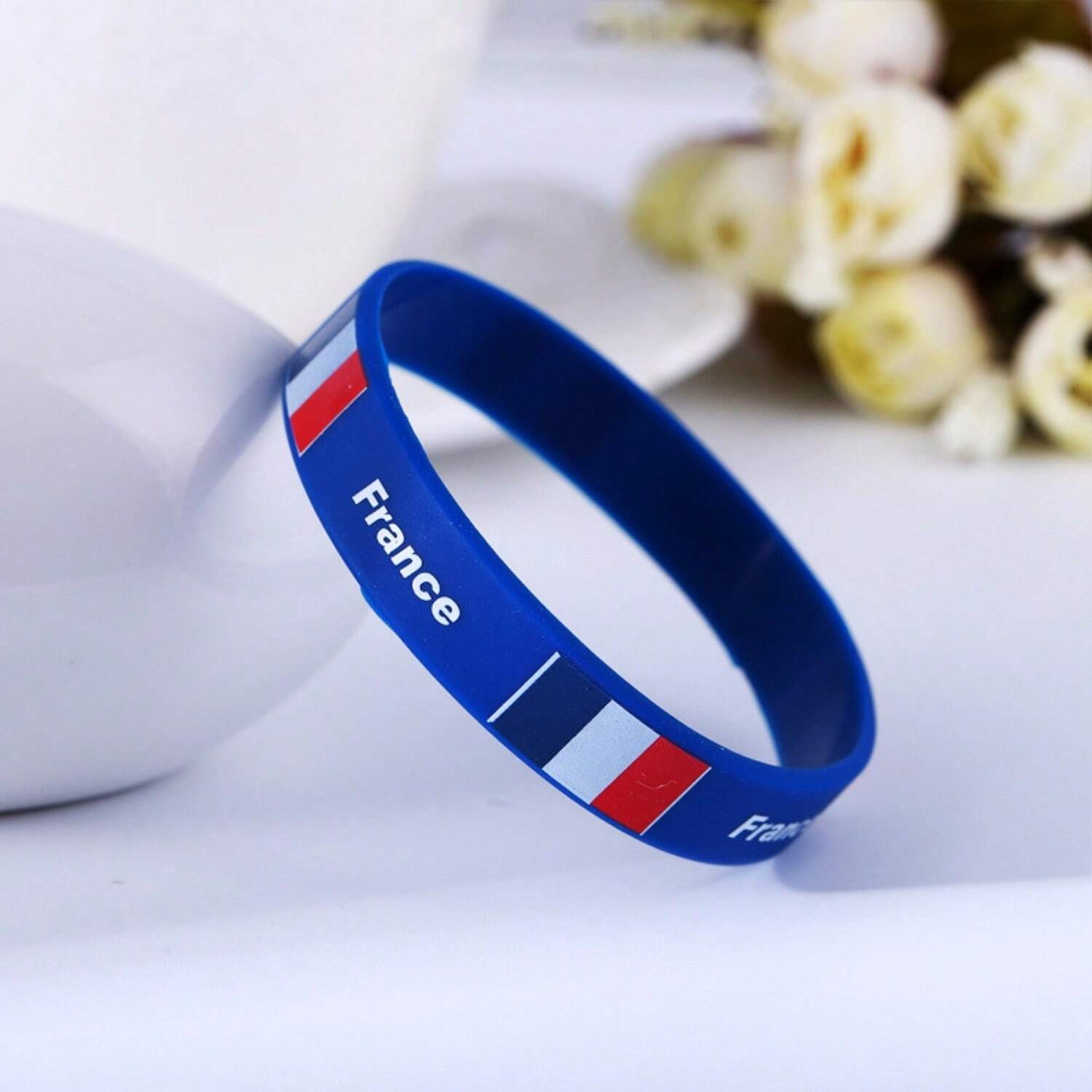 10 Pcs Silicone Bracelets For The National Team For The European Cup Olympic Games