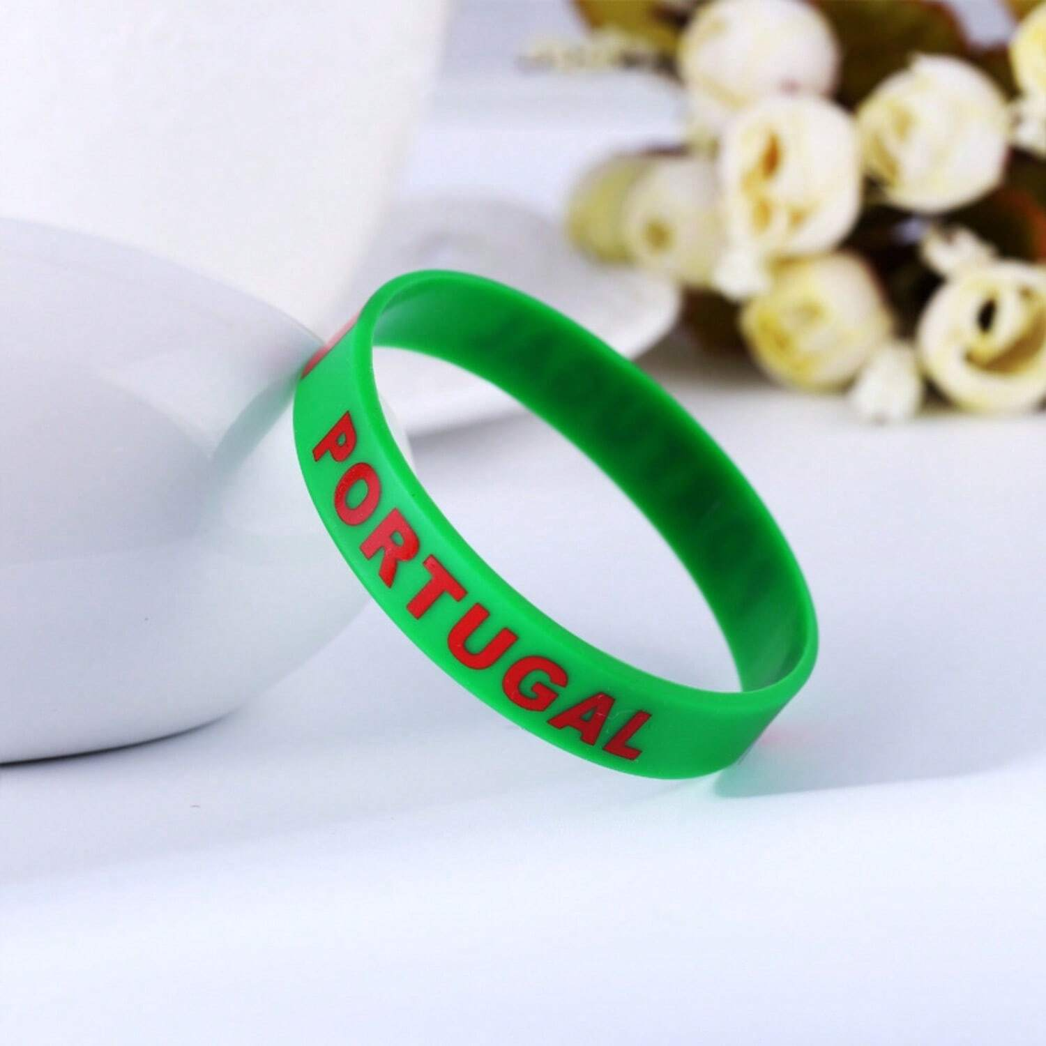 10 Pcs Silicone Bracelets For The National Team For The European Cup Olympic Games