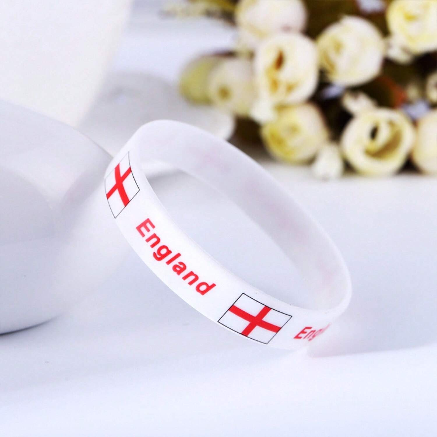 10 Pcs Silicone Bracelets For The National Team For The European Cup Olympic Games