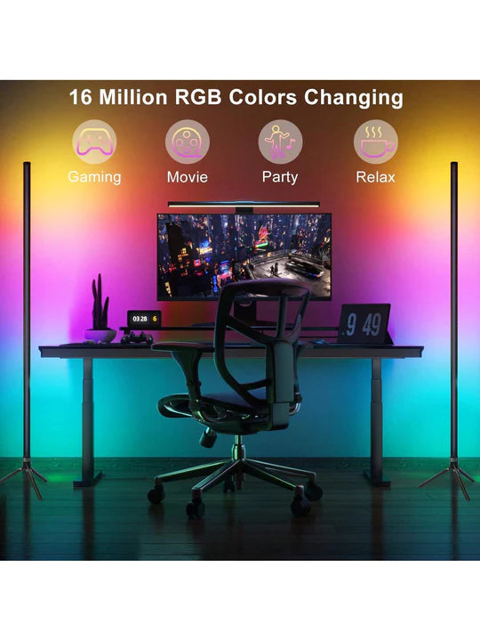Floor lamp RGBIC-16 Million DIY colors