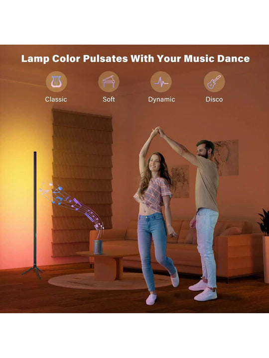 Floor lamp RGBIC-16 Million DIY colors