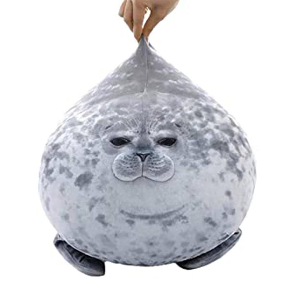 Chubby Blob Seal Pillow Cute Stuffed Animal Plush Toy