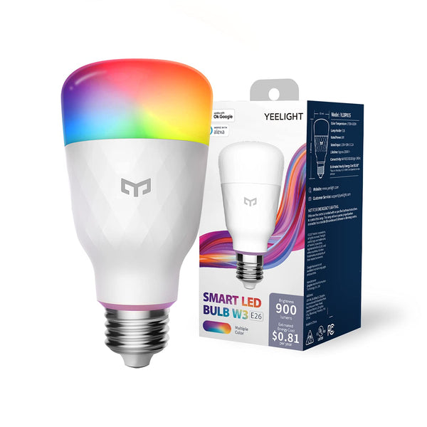 Yeelight Yldp005 W3 E27 Smart Wi-Fi Bulb (Colour)