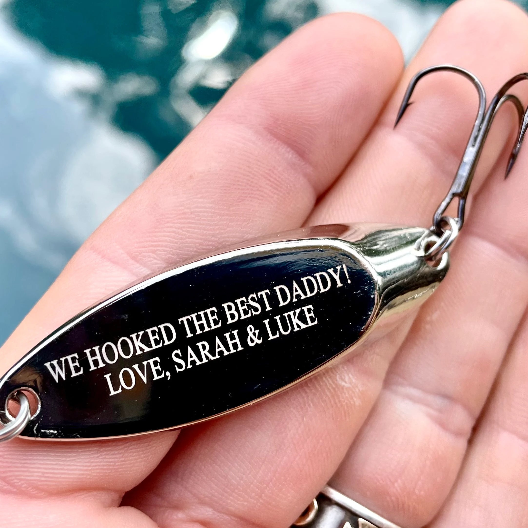 Personalized Engraved Fishing Lure, Fishing Gifts for Him