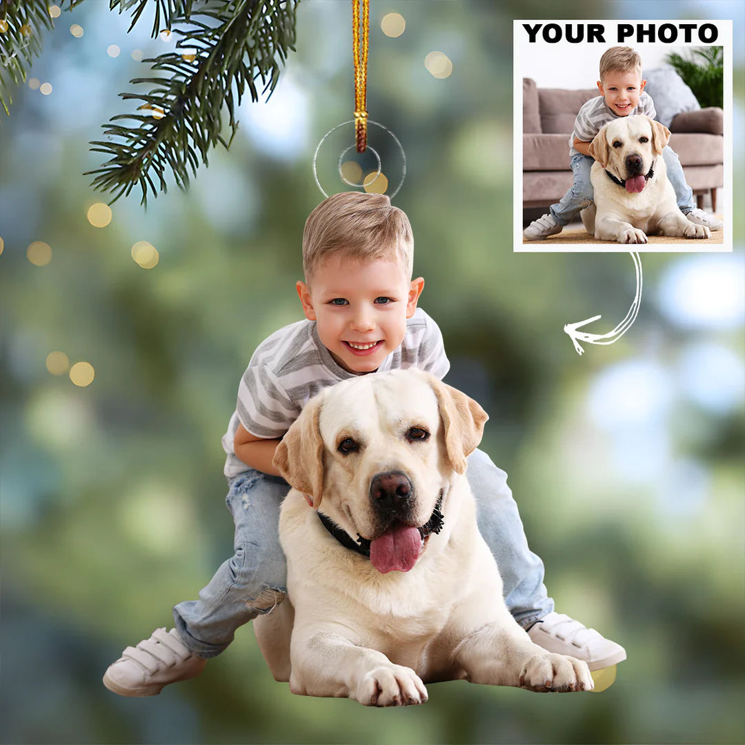 Custom Photo Ornament ,Father's Day Gift For Family