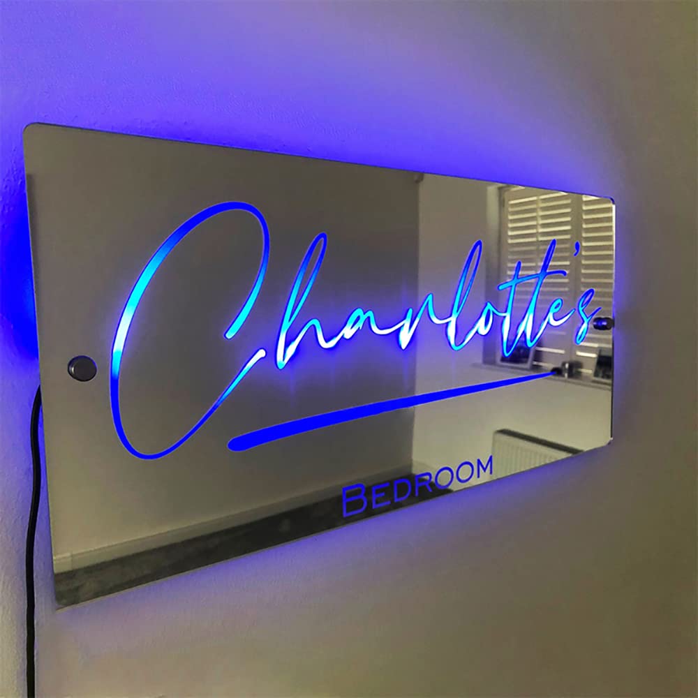 Personalised Name Mirror-Light Up Mirror