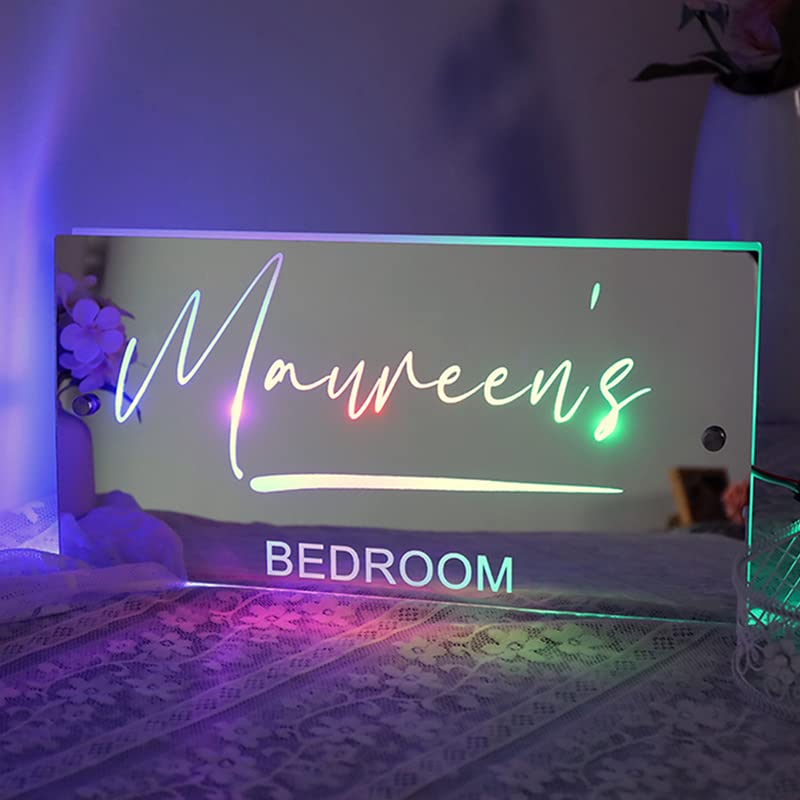 Personalised Name Mirror-Light Up Mirror