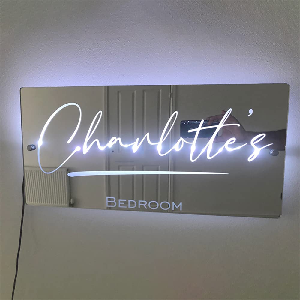 Personalised Name Mirror-Light Up Mirror