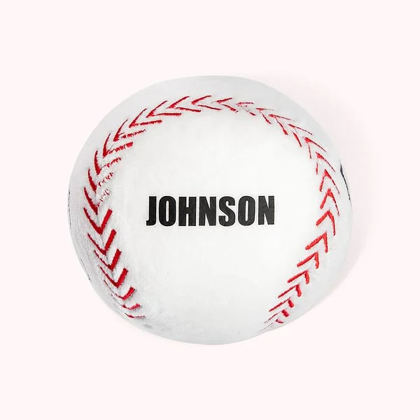 Personalized Football Basketball Soccer Baseball Sports Throw Pillow