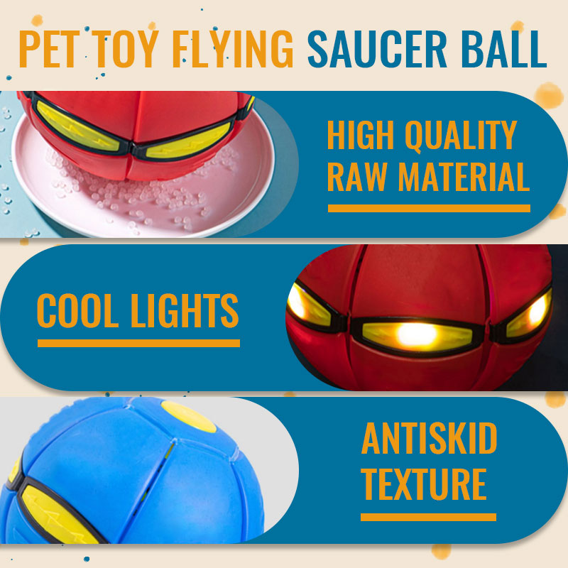 🐾Pet Toy Flying Saucer Ball