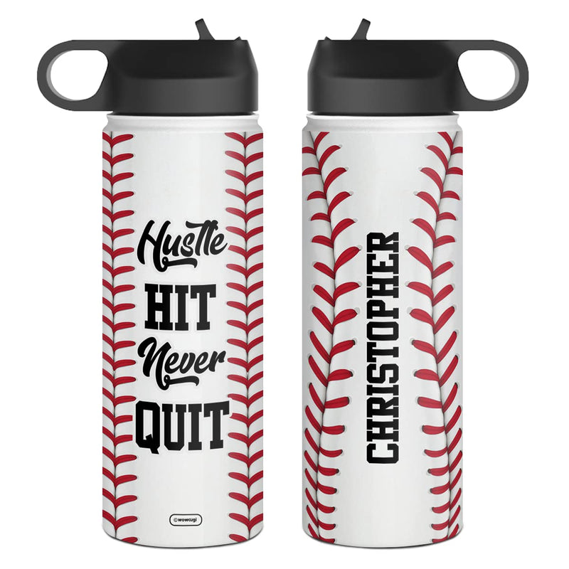 Personalized  Baseball Water Gifts  Sports Bottles Fan Coach Gifts