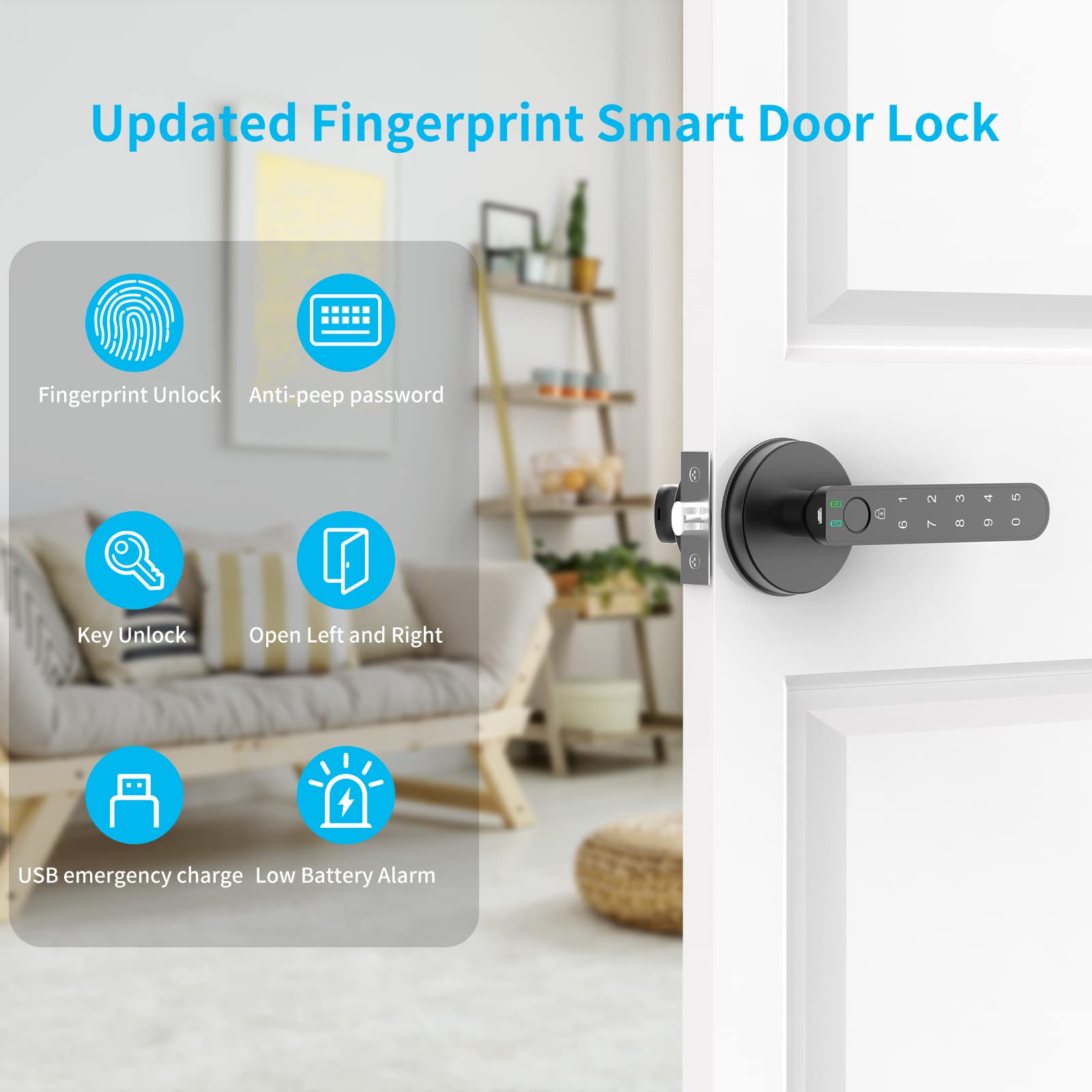 Fingerprint Door Lock with APP Control