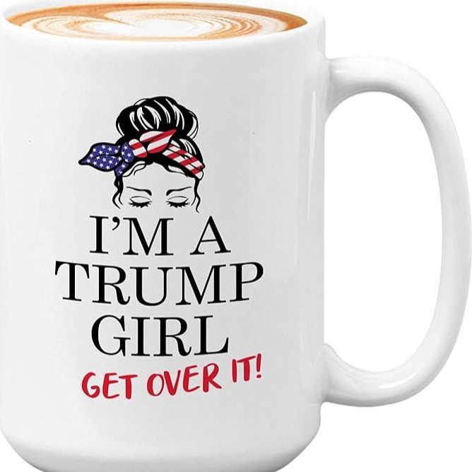 Bubble Hugs Politics Coffee Mug ，Trump 2024 Keep America Great