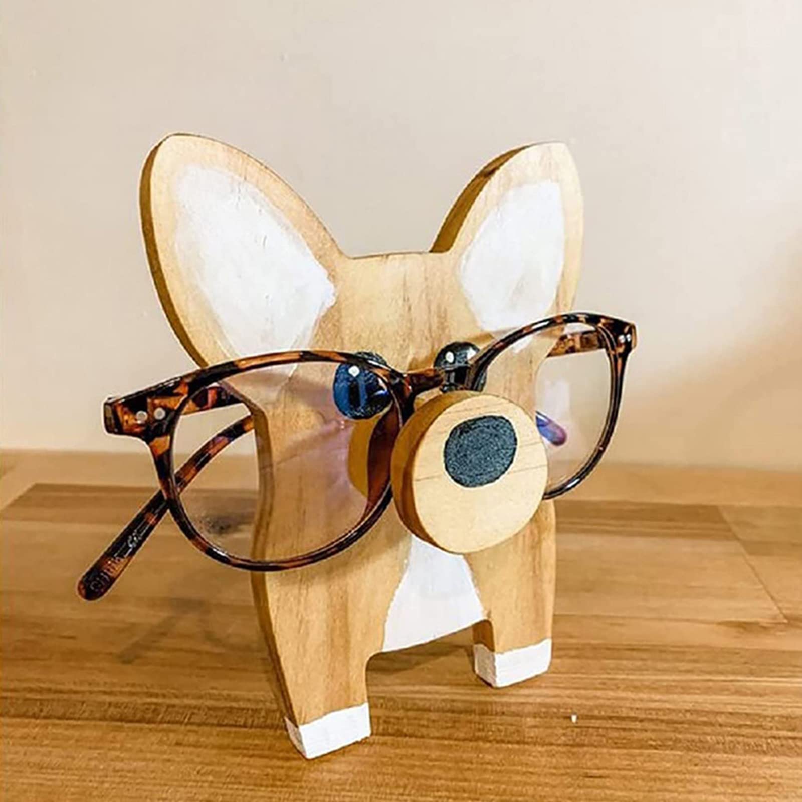 Funny Wooden Glasses Holder, Creative Animal Glasses Stand, Animal Shape Sunglasses Holder