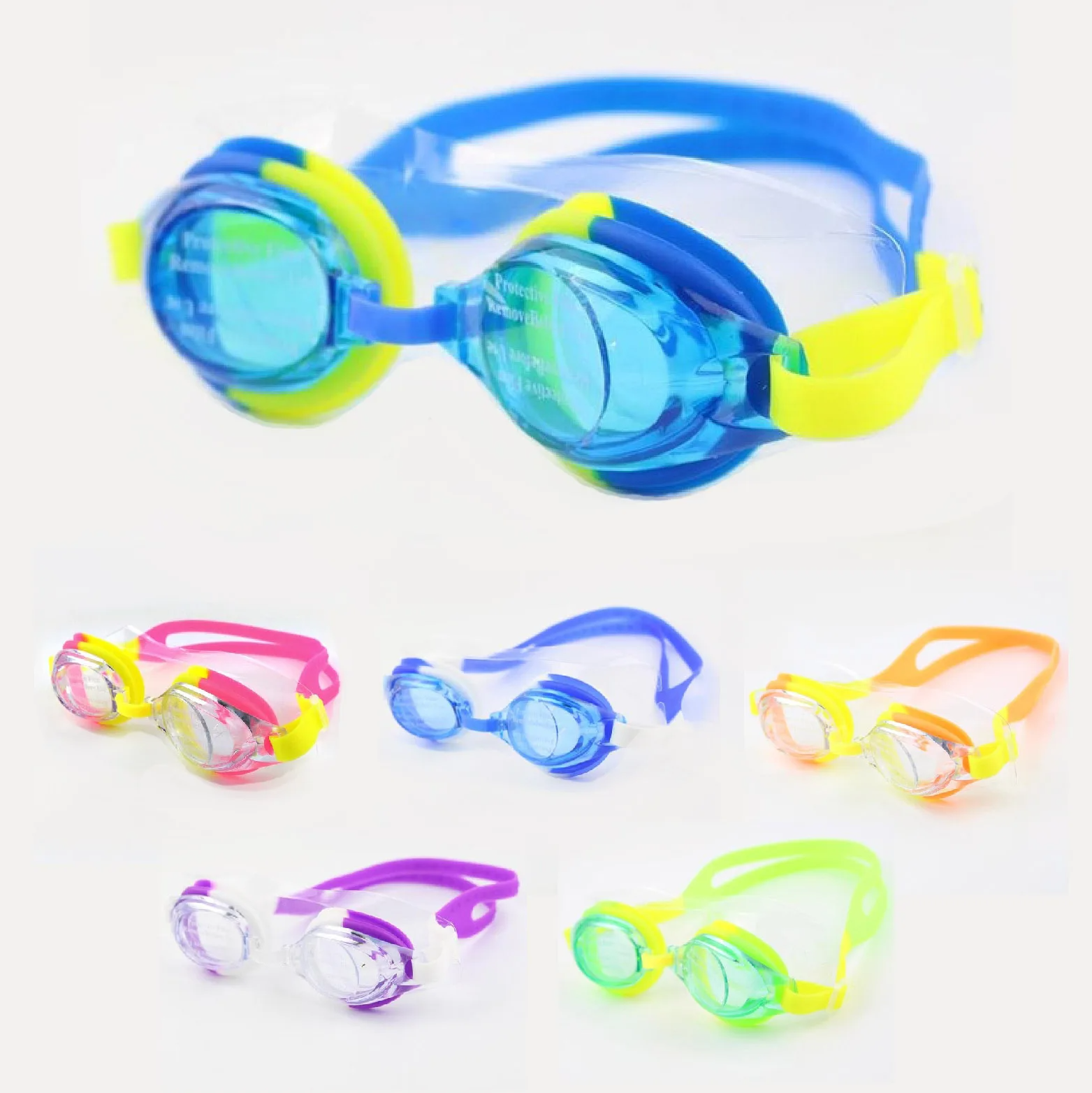 Anti-fog swimming goggles for kids