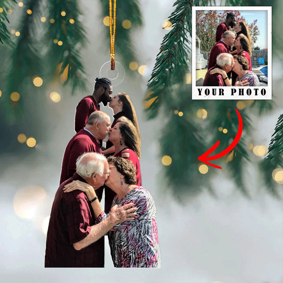 Custom Photo Ornament ,Father's Day Gift For Family