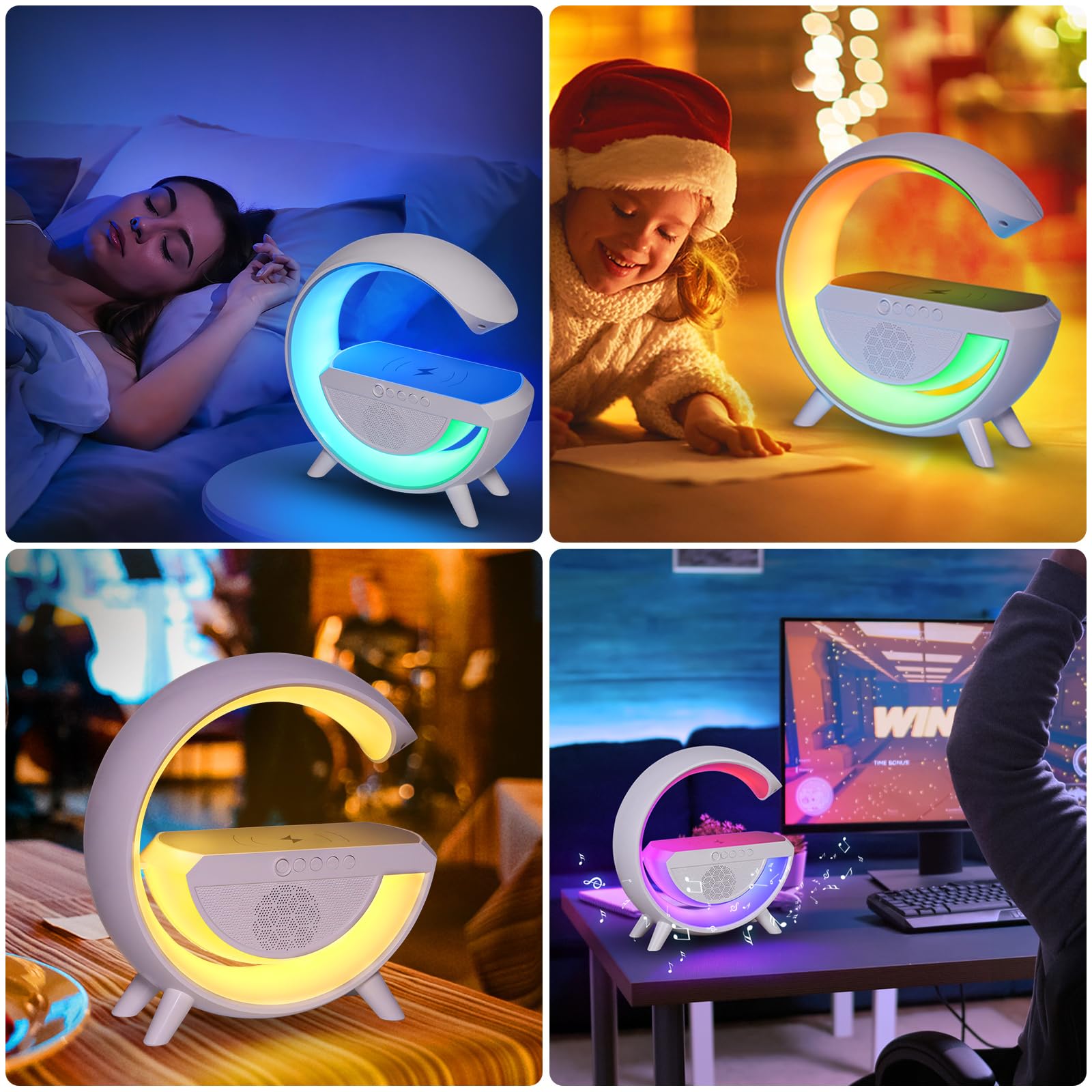 Nightstand Table RGB Lamp