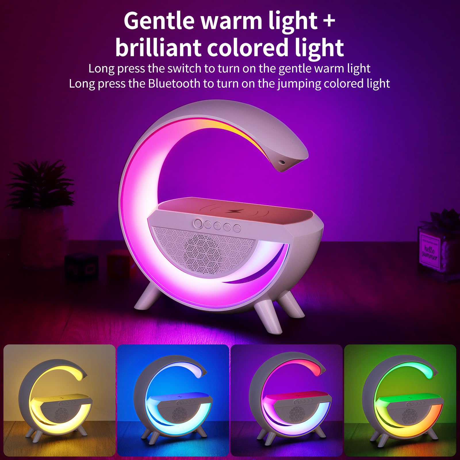 Nightstand Table RGB Lamp