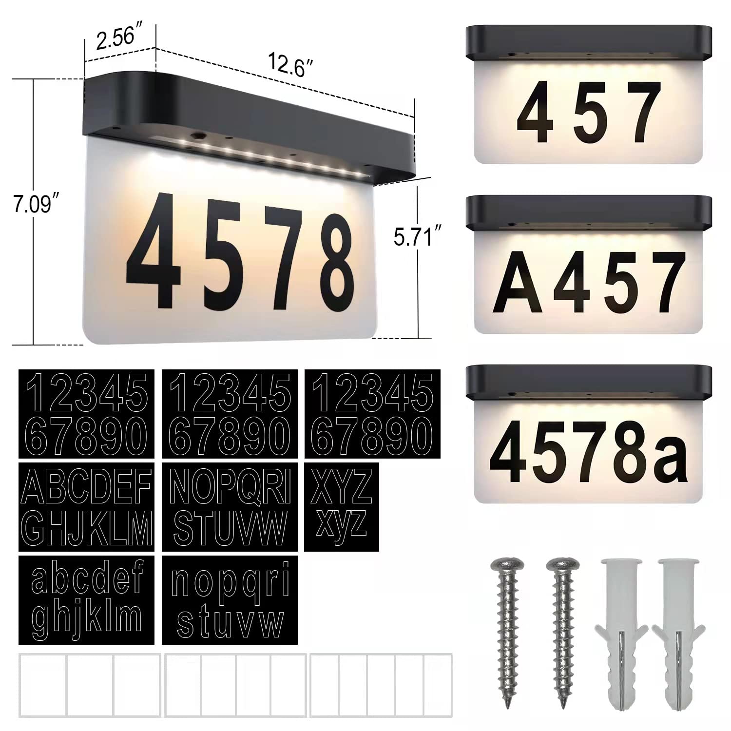 House Number for Outside, Address Numbers for Houses