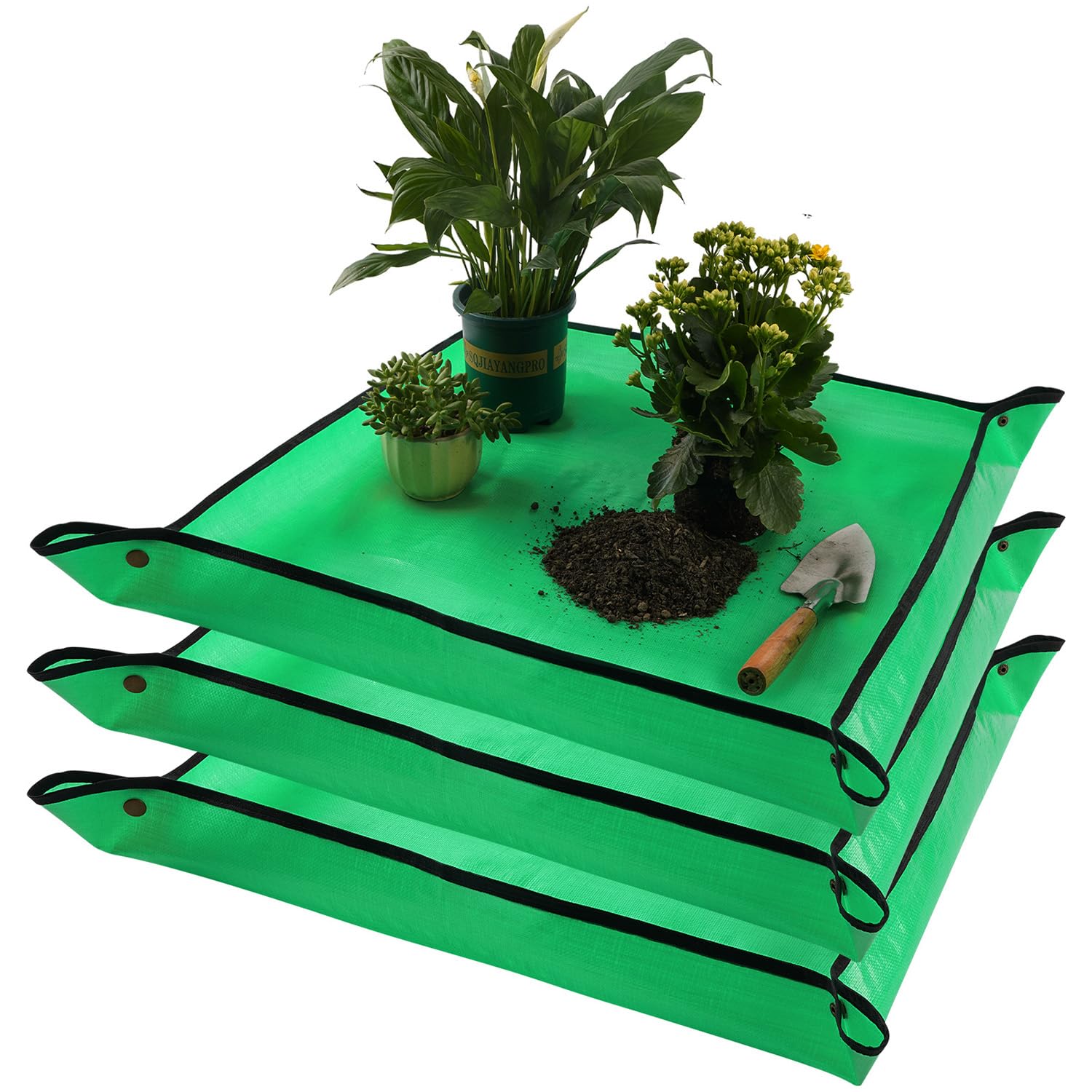 Repotting Mat for Indoor Plant Transplanting & Potting Soil Mess Control