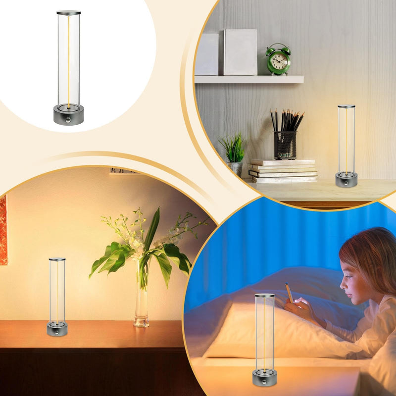 LED Filament Lamp Magnetic,LED Magnetic Lamp - Eye-Care Table Lamp