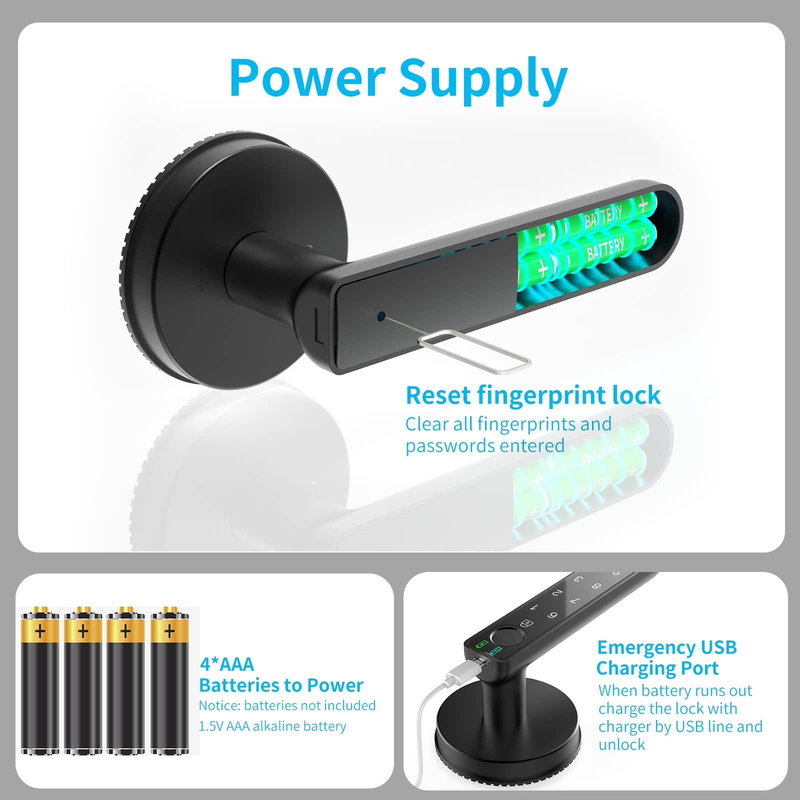 Fingerprint Door Lock with APP Control