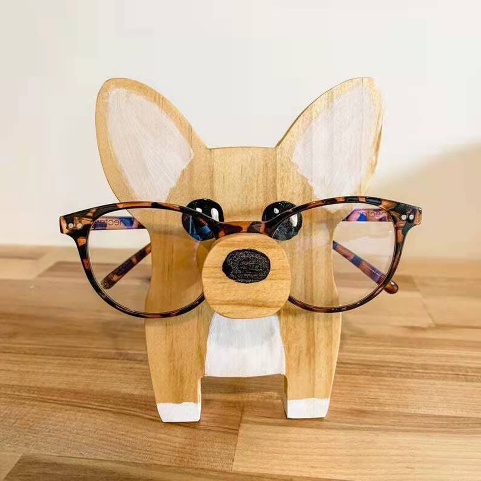 Funny Wooden Glasses Holder, Creative Animal Glasses Stand, Animal Shape Sunglasses Holder