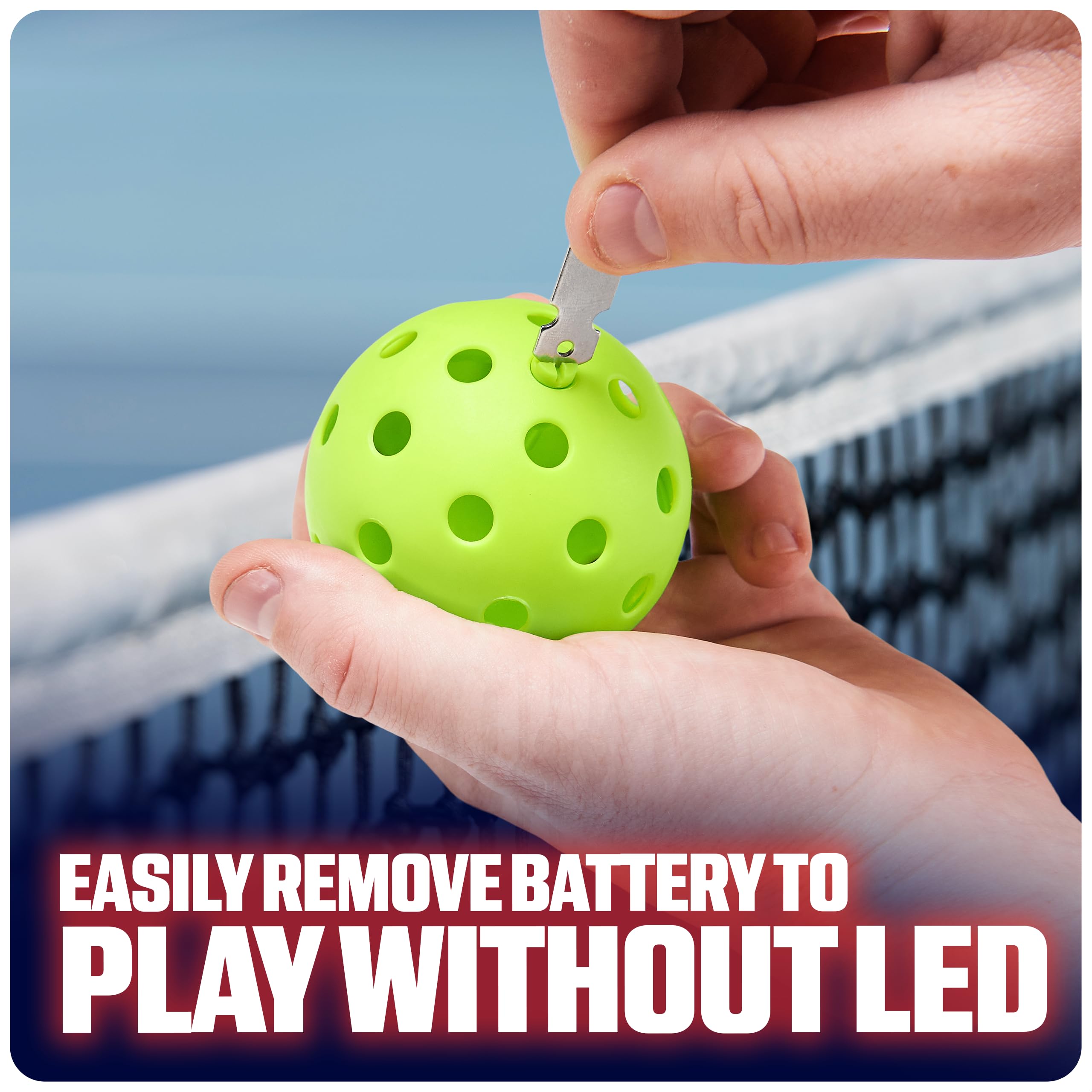 Illuminate LED Pickleballs