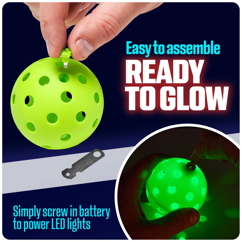 Illuminate LED Pickleballs