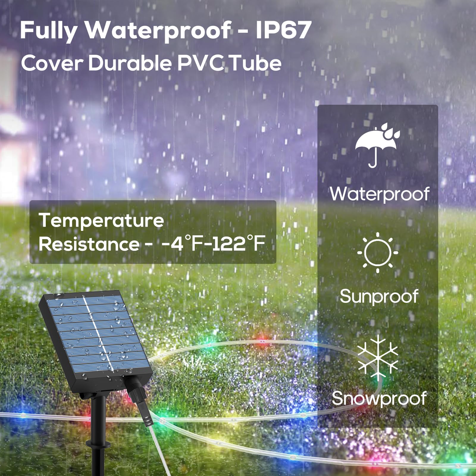 Waterproof Solar Outdoor Lights