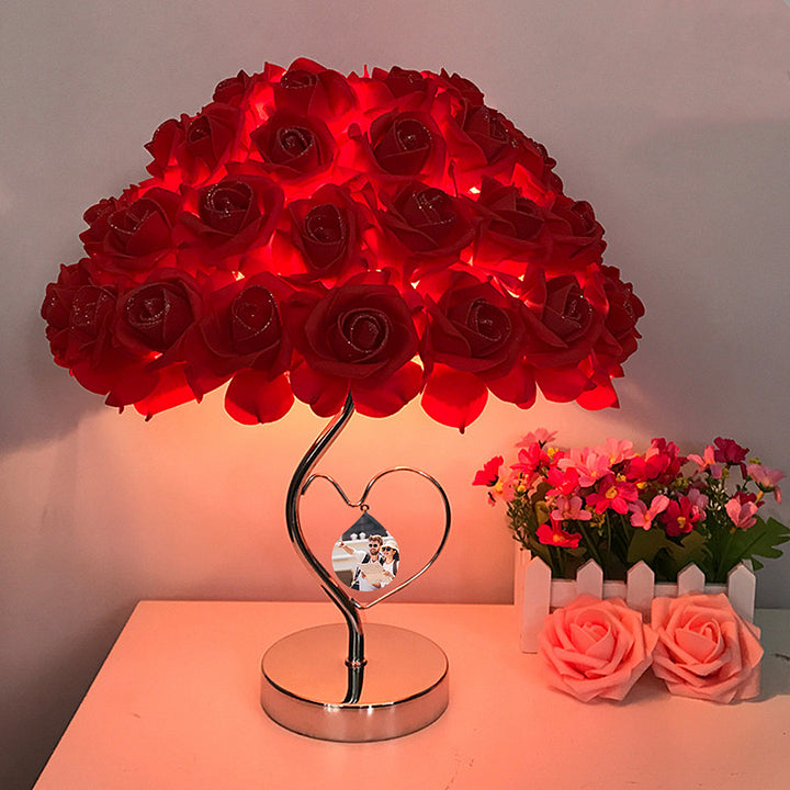 Rose Bouquet Lamp Night Light Decoration for Home