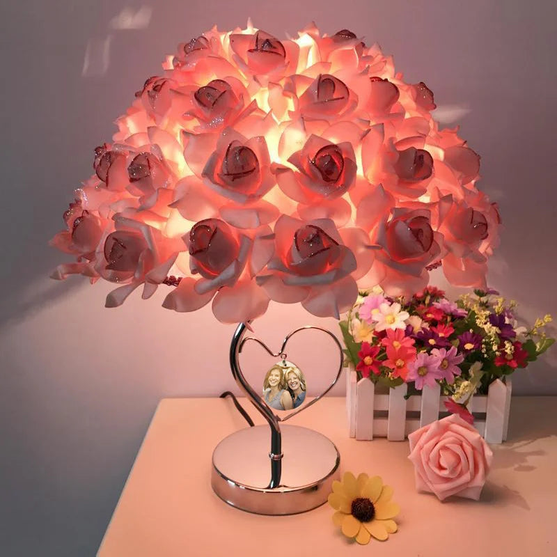 Rose Bouquet Lamp Night Light Decoration for Home