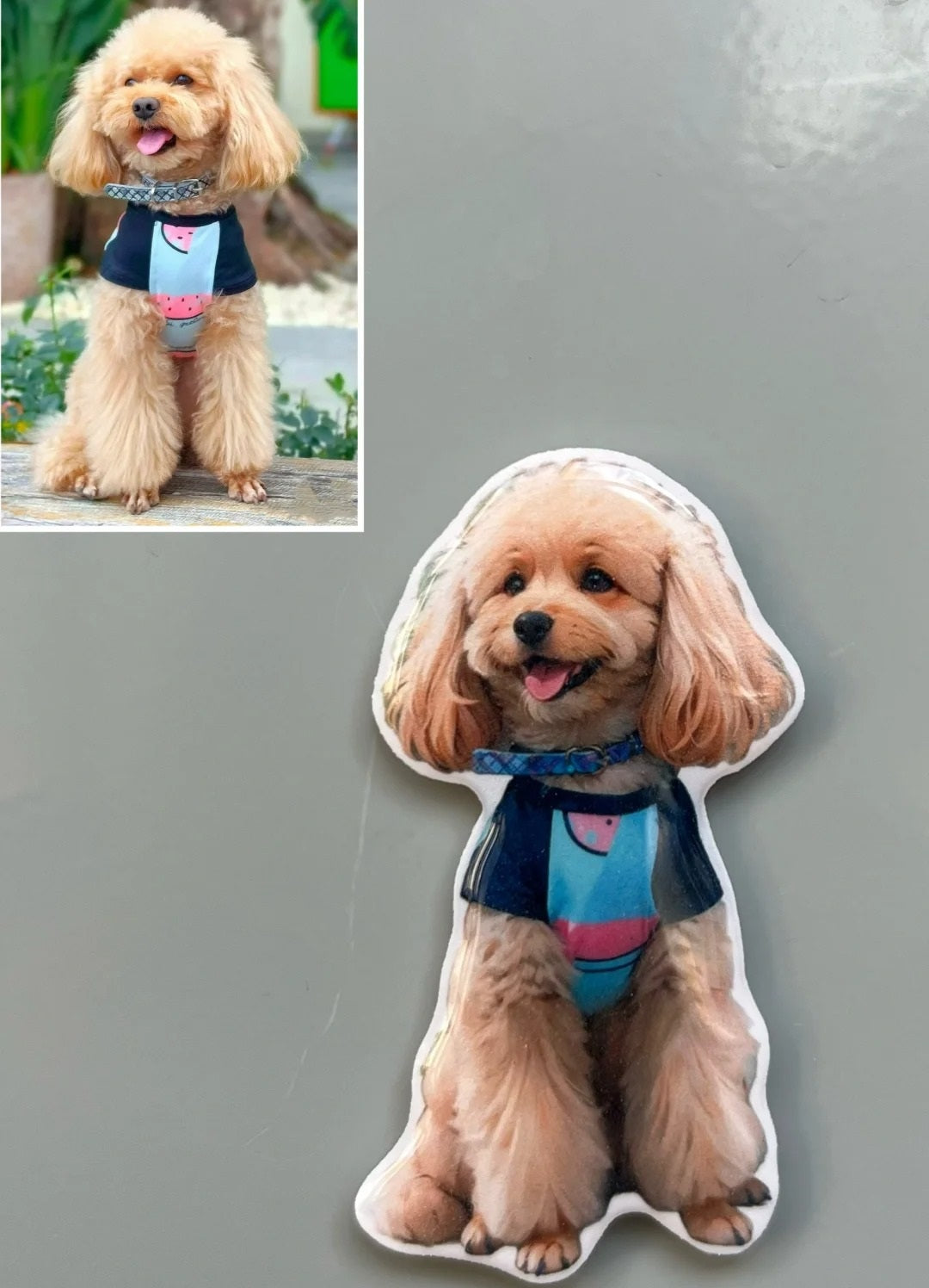 Custom Portrait Magnet ，Personalised Fridge Custom Pet Refrigerator Magnets