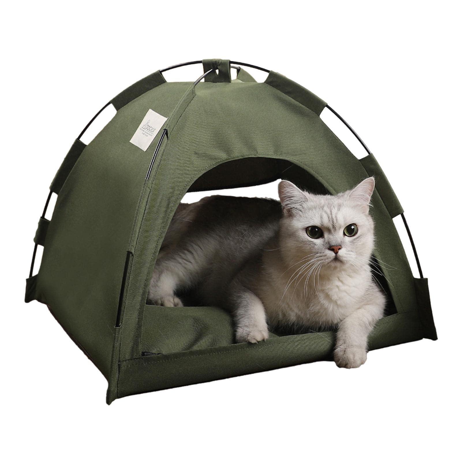 Dog Tent Cave,Foldable Kitten Beds for Indoor Cats - Cat Cave Bed