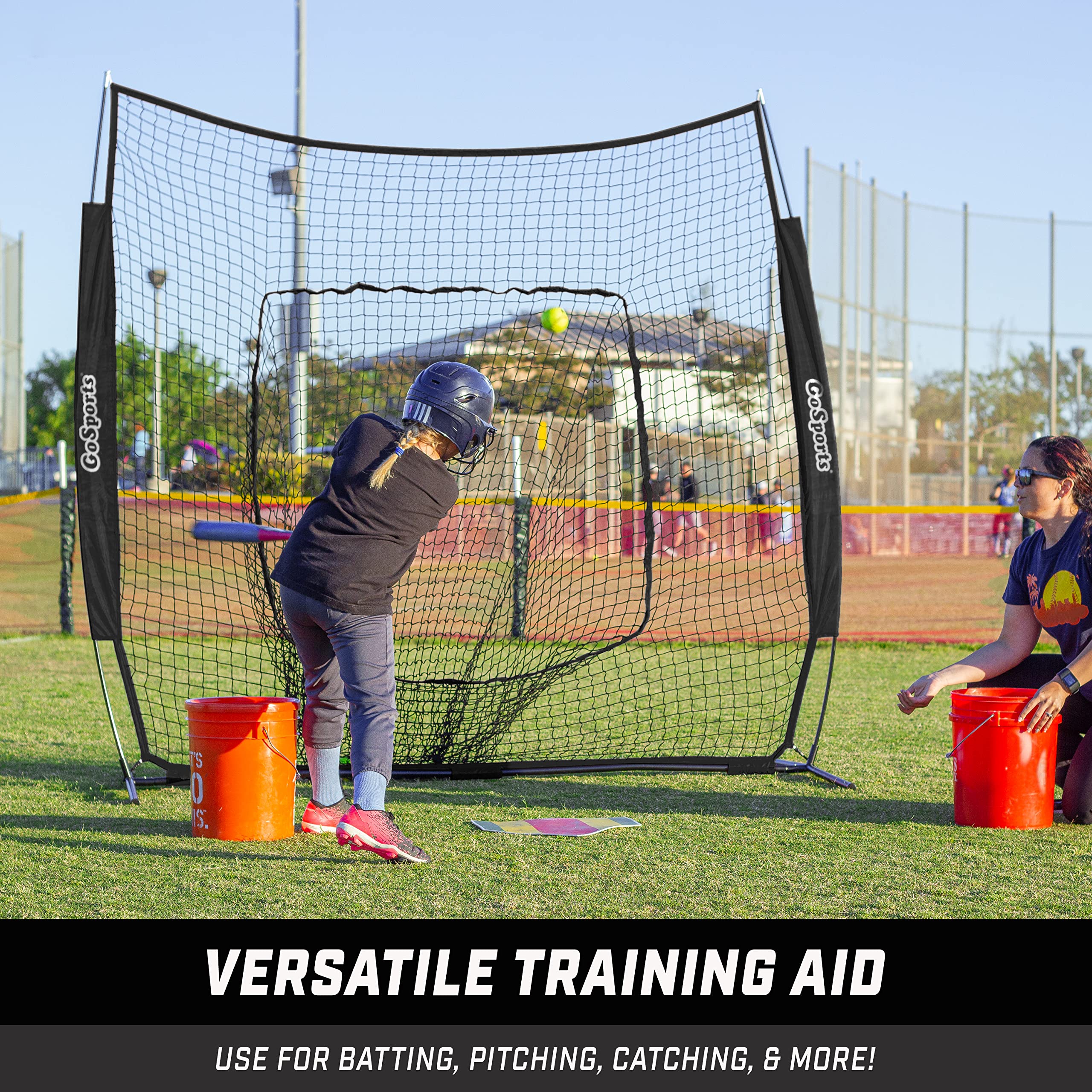 Baseball & Softball Practice Hitting & Pitching Net