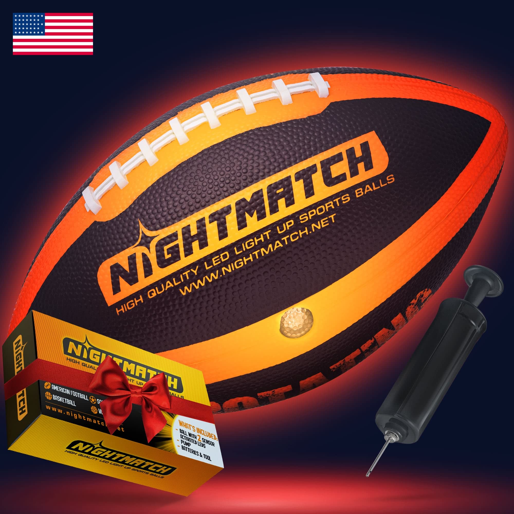 Ultra Bright Waterproof LED Light Up Football