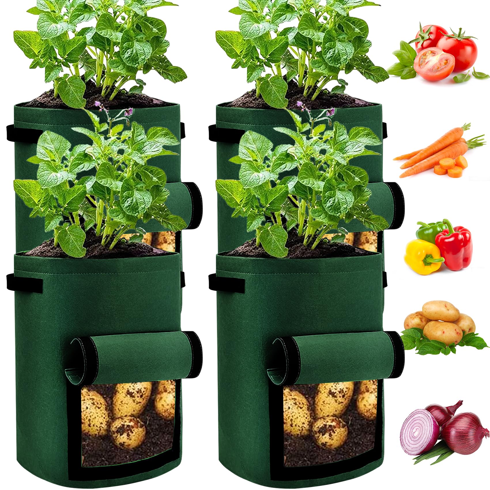 Non-Woven Planter Pot Plant Garden Bags