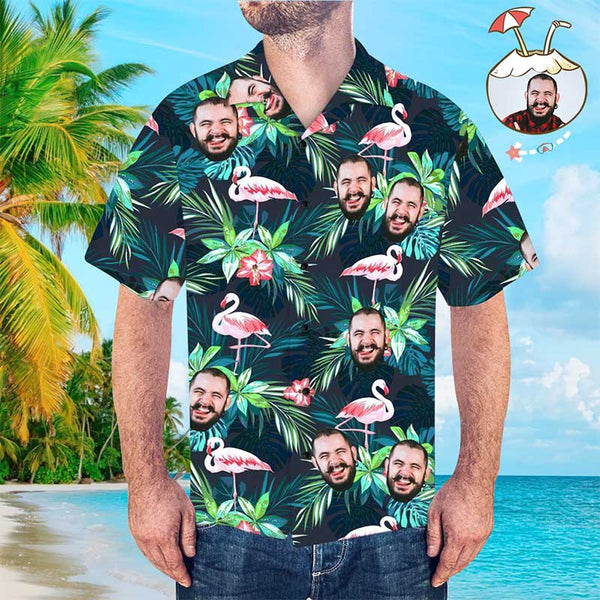Custom Hawaiian Shirt With Face Gifts for Beach Party Gifts for Men Multiple Styles