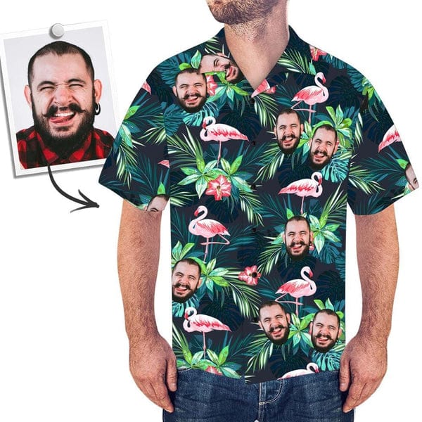 Custom Hawaiian Shirt With Face Gifts for Beach Party Gifts for Men Multiple Styles