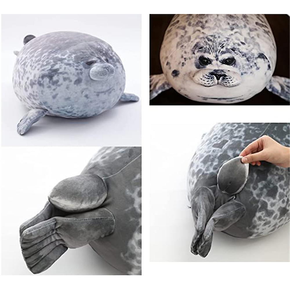 Chubby Blob Seal Pillow Cute Stuffed Animal Plush Toy