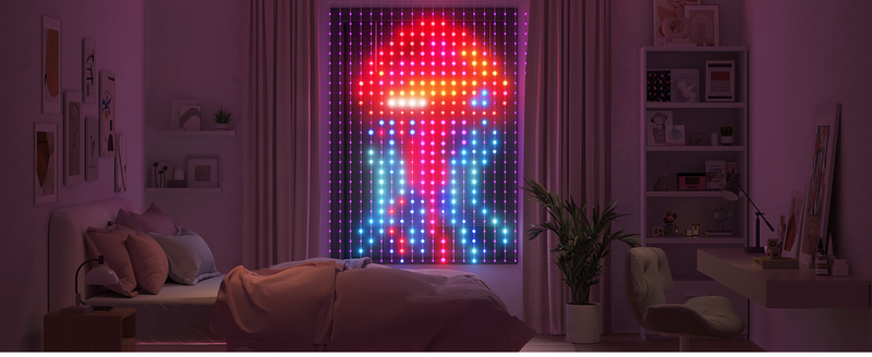 LED Smart Curtain Lights