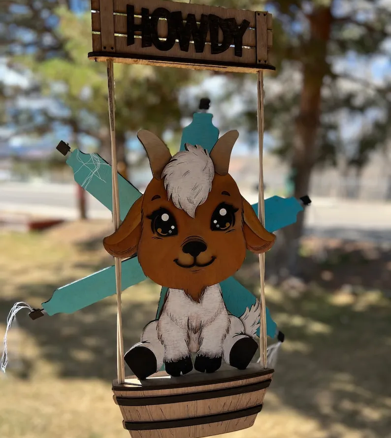 Funny Animal Wind Wheel