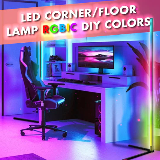 Floor lamp RGBIC-16 Million DIY colors