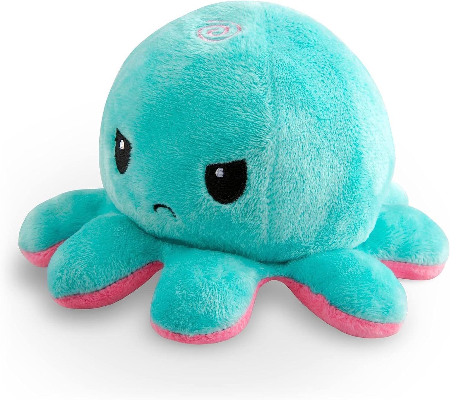 Reversible Octopus Plushie, Love Hate Cute Sensory Fidget Stuffed Animals