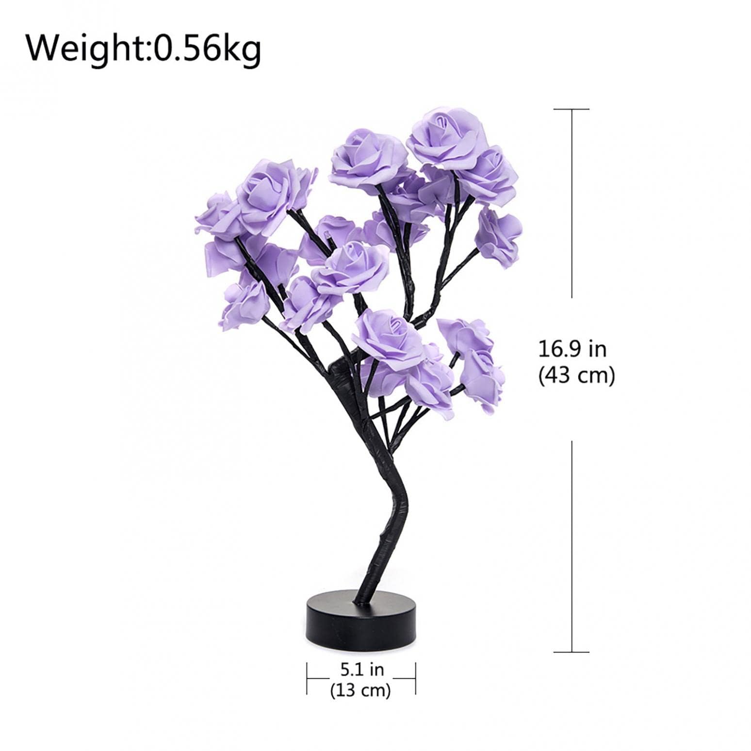 Forever Rose Tree Lamp Gift For Her