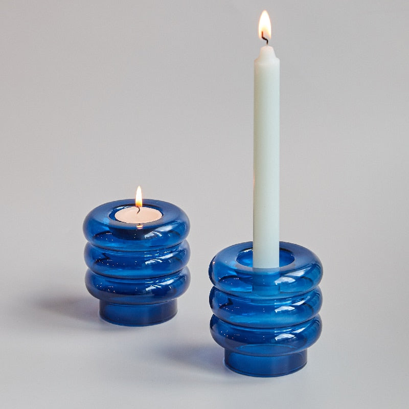 Dual Purpose Candlestick Taper Candle Holders Tealight Candlesticks for Home