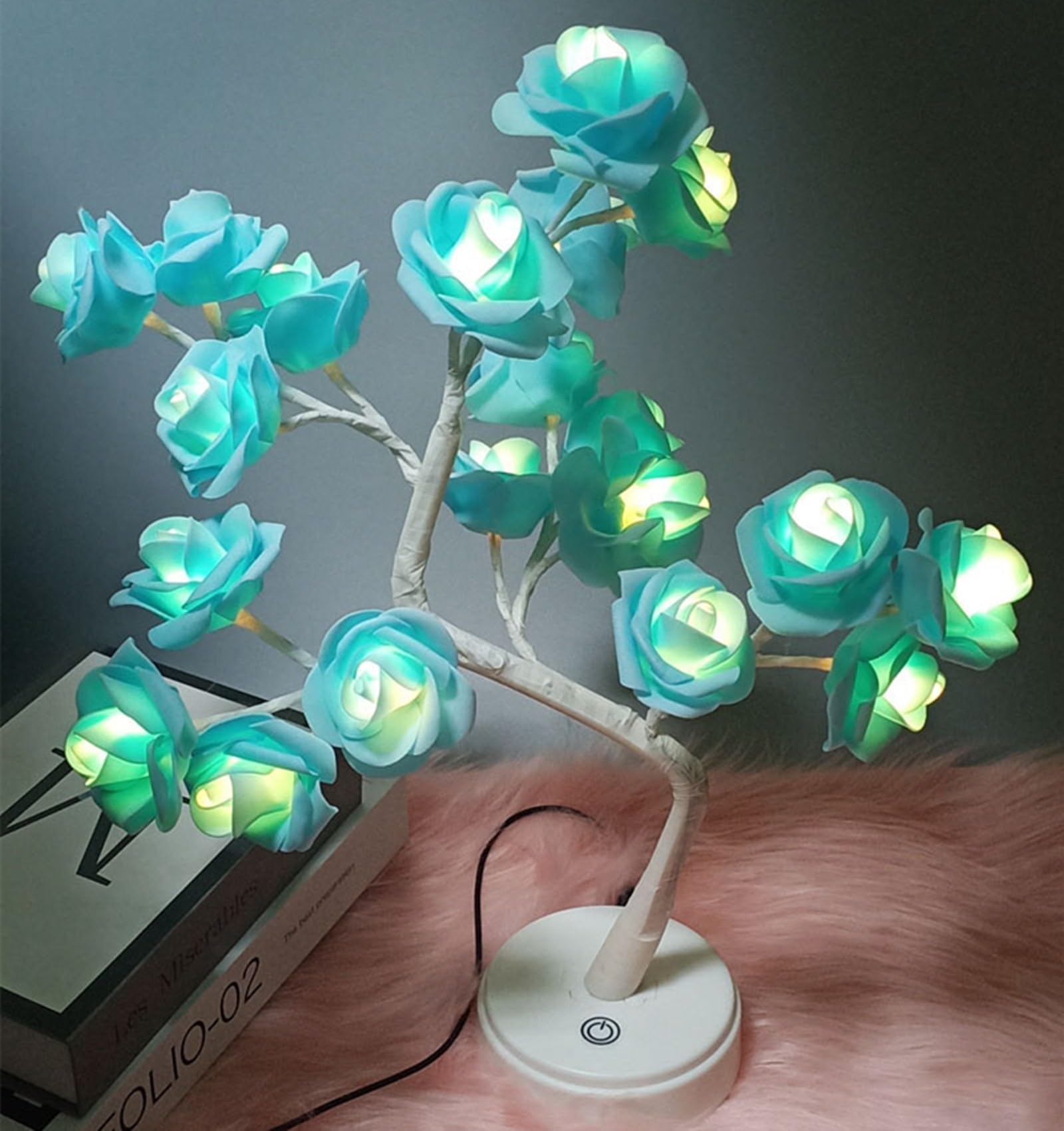 Forever Rose Tree Lamp Gift For Her