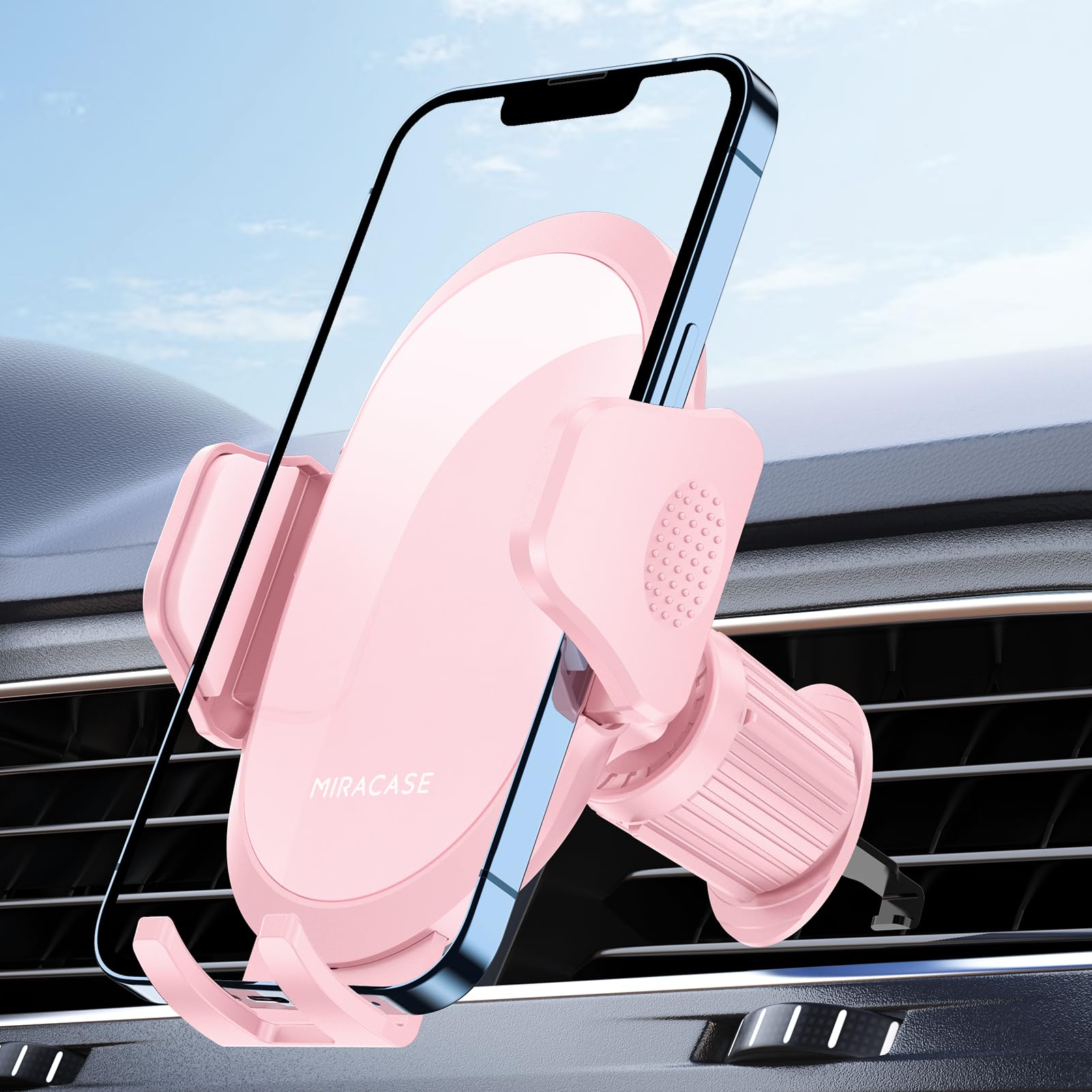 Miracase Phone Holders for Your Car with Newest Metal Hook Clip